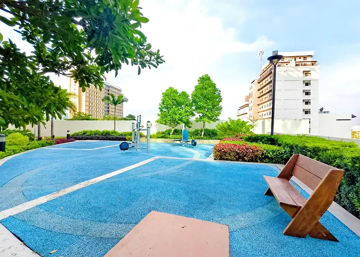 2412t2 Avida Towers It Park 1br Unit Queen Bed Apartment